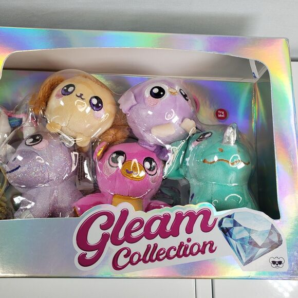 Squeezamals Gleam Collection Platinum with Mystery Plush Beverly Hills Co. New - Picture 6 of 16